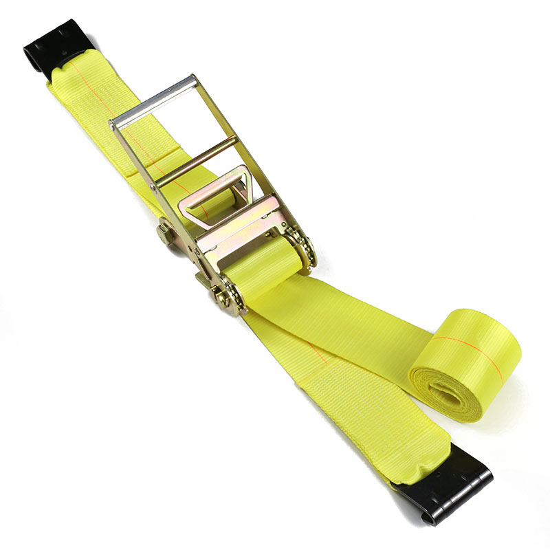 4 inch x 30ft x 16200 LBS Heavy Duty  Ratchet Straps Tie Down with Flat Hook